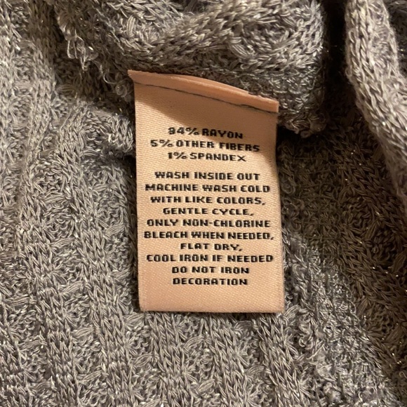 Juicy Couture long sleeve sparkle top - Picture 5 of 5